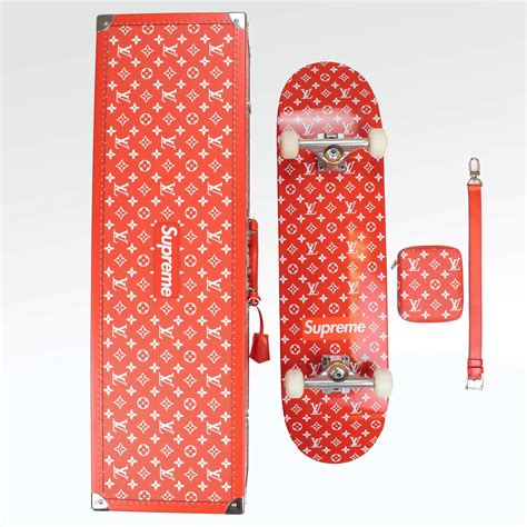 supreme lv skateboard fake|supreme skateboard trunk archive.